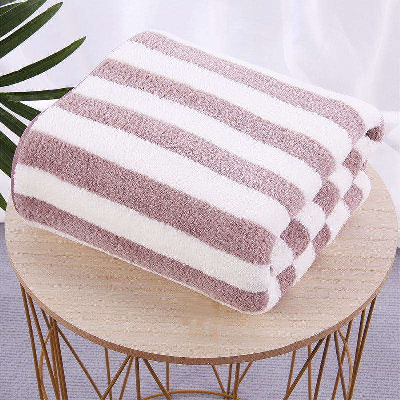 Coral Fleece Bath Towel Household