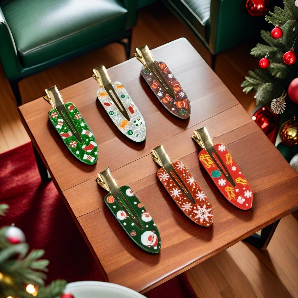 Ladies New Christmas Side Barrettes