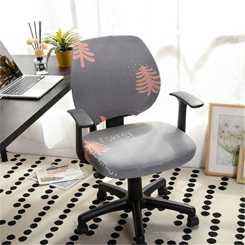 Modern Pastoral European-American Style Office Computer Chair Cover
