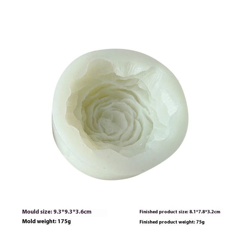 Flower Aromatherapy Candle Silicone Mold DIY