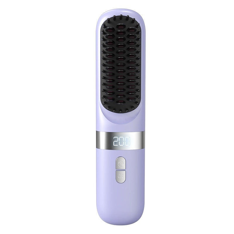 Wireless Rechargeable Comb – Portable Hair Styling Tool