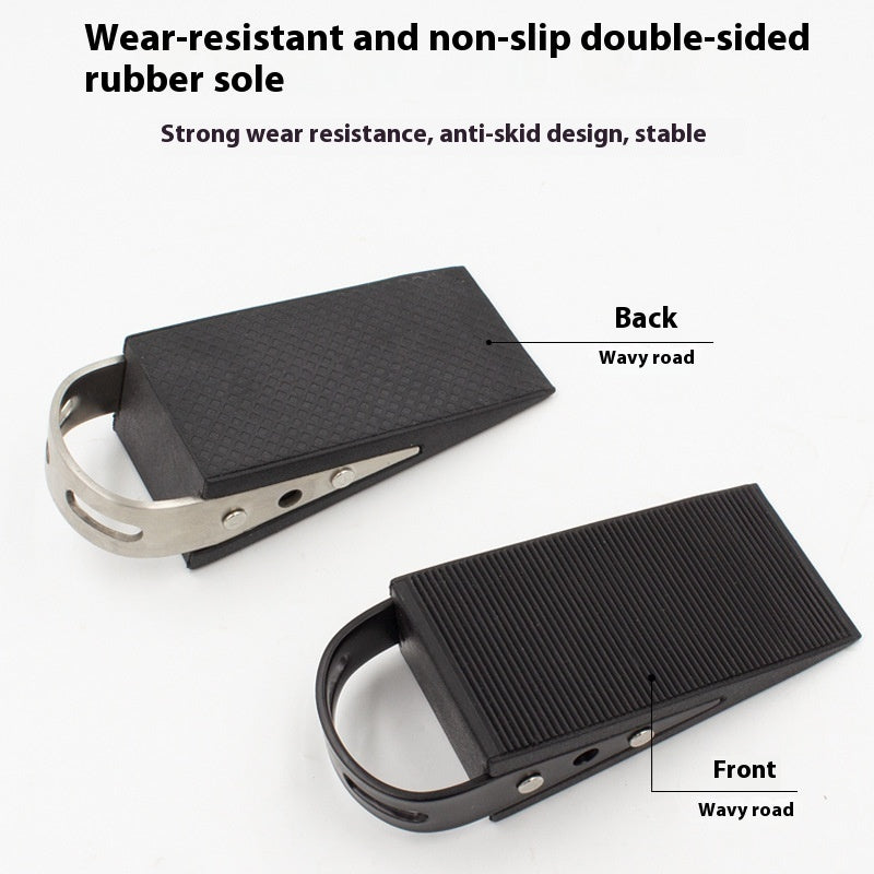 Thick Stainless Steel Top Removable Door Stopper