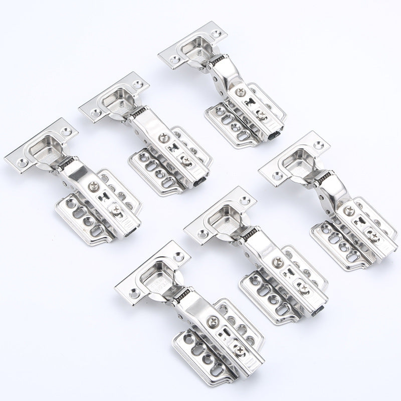 Stainless Steel Cabinet Door Hinge Closet Door Hinge Mute Damping Cushion Hinge Stainless Steel Hinge