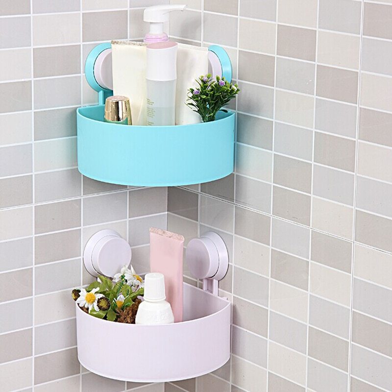 Bathroom Corner Shelf – Space-Saving Wall-Mounted Storage Rack
