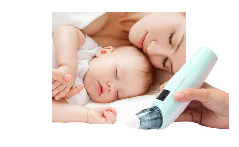 Electric Nasal Aspirator for Babies – Gentle, USB Rechargeable