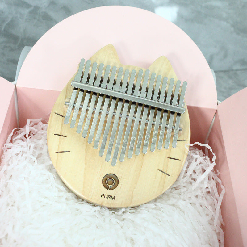 Beginner White Pine Spruce Thumb Piano Finger Piano