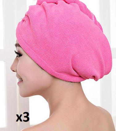 Women’s Hair Dryer Cap – Absorbent Hair Drying Towel