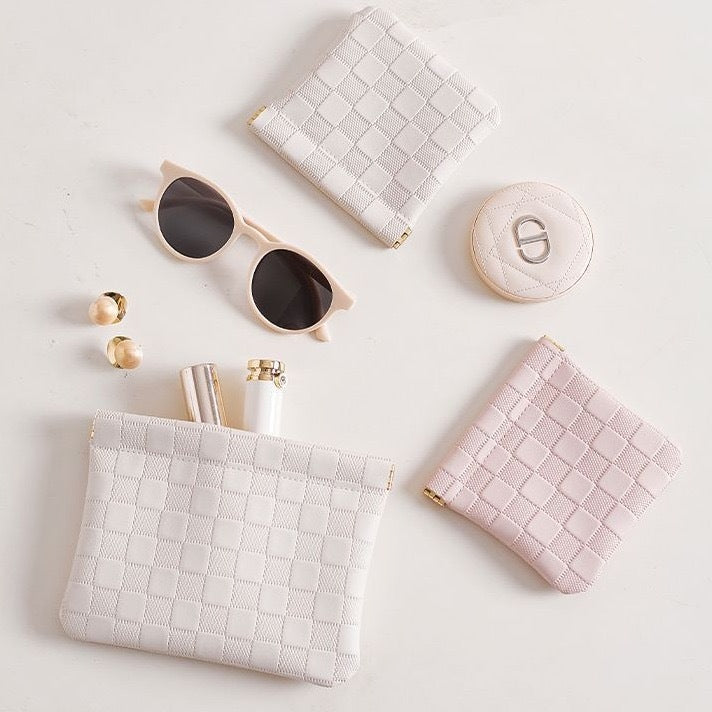 Ins Style PU Coin Purse Lipstick Wallet Slim Unisex