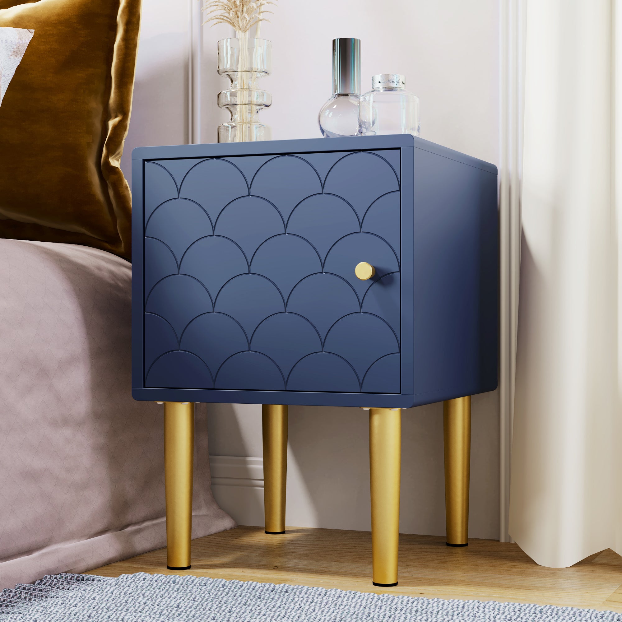 Particleboard Bedside Table
