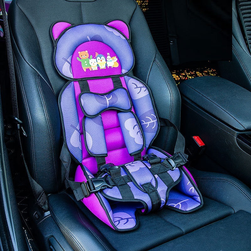 2-in-1 Baby Car Safety Seat & Dining Booster – Removable, Washable