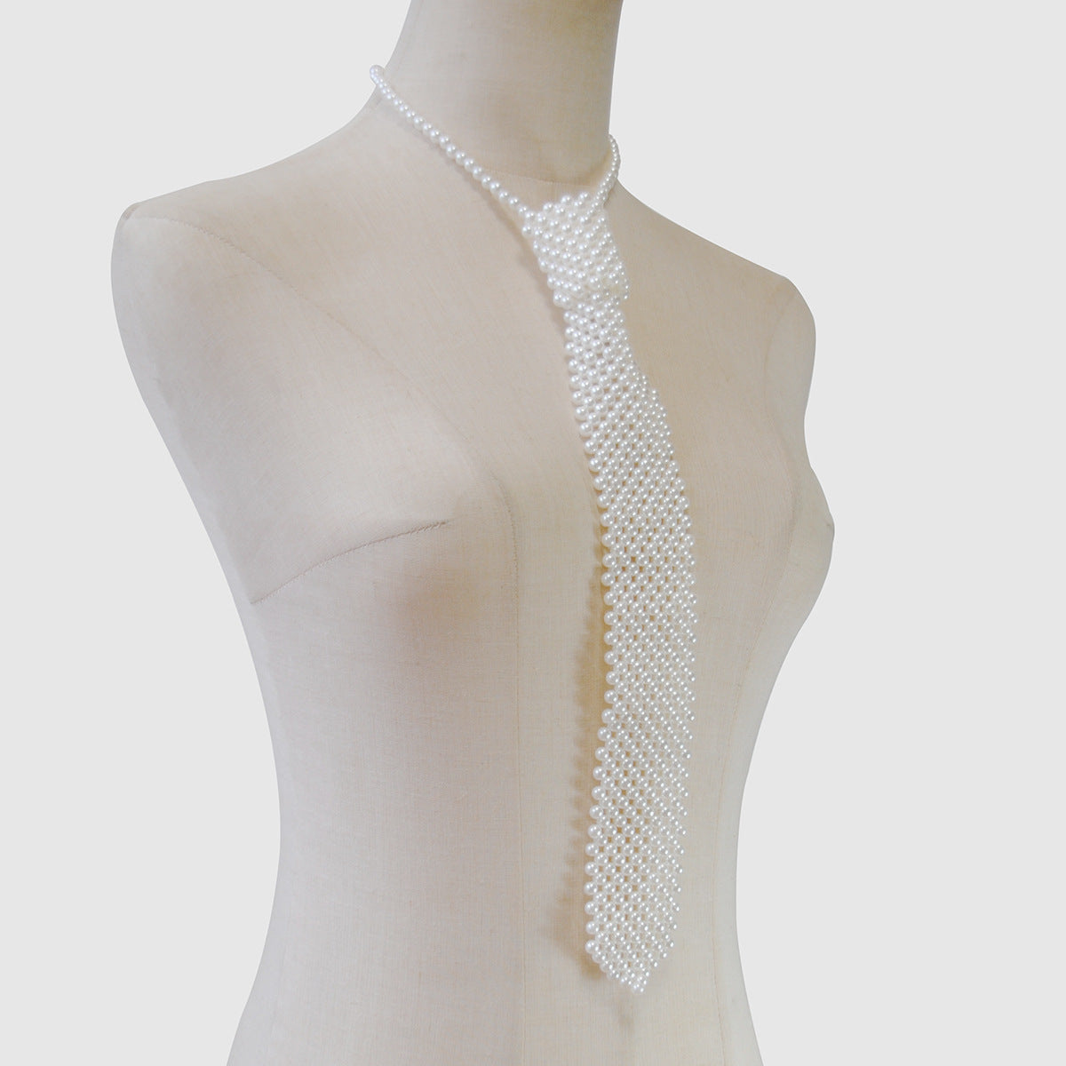 Women's Imitation Pearl Tie Body Chain