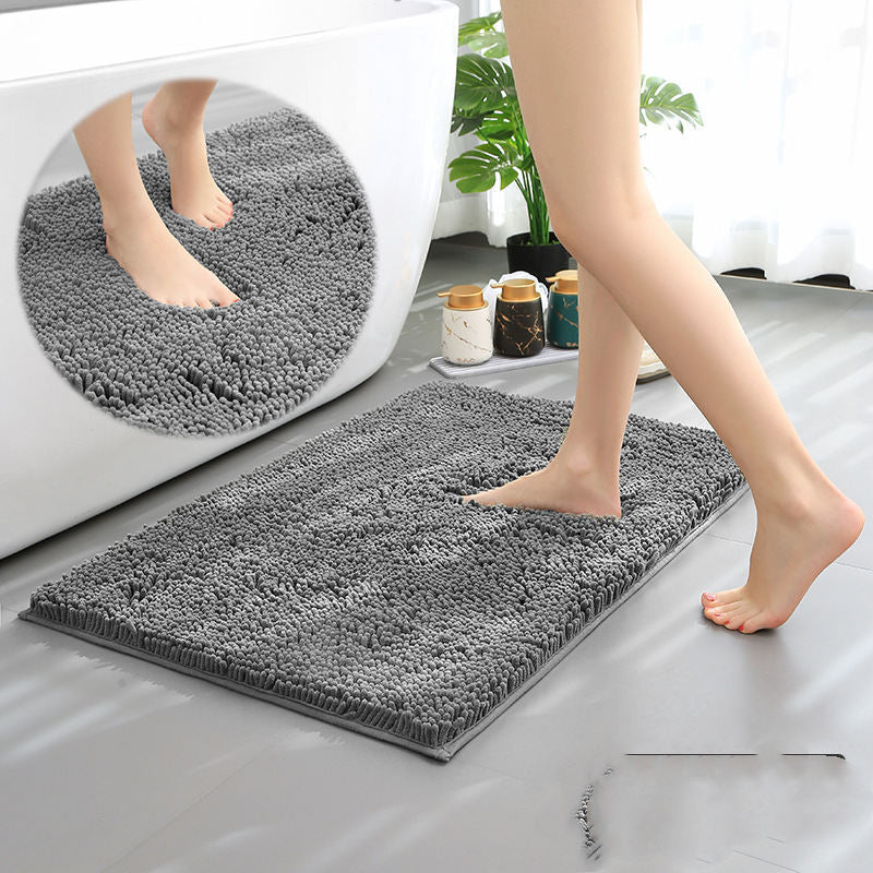 Encrypted Chenille Absorbent Door Mats – Bedroom & Bathroom Carpet