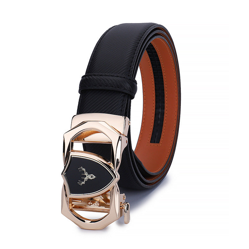 Real Leather Belt for Men – Business & Leisure Style