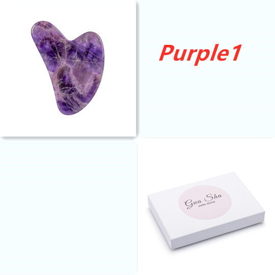 Jade Scraping Massage Tool – Gua Sha Scraper Board for Face & Body