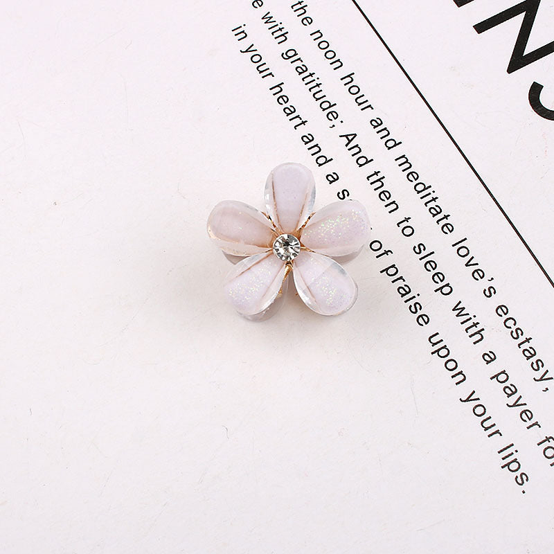 Mini Flowers Small Hair Accessory Hair Accessories Trumpet Simplicity