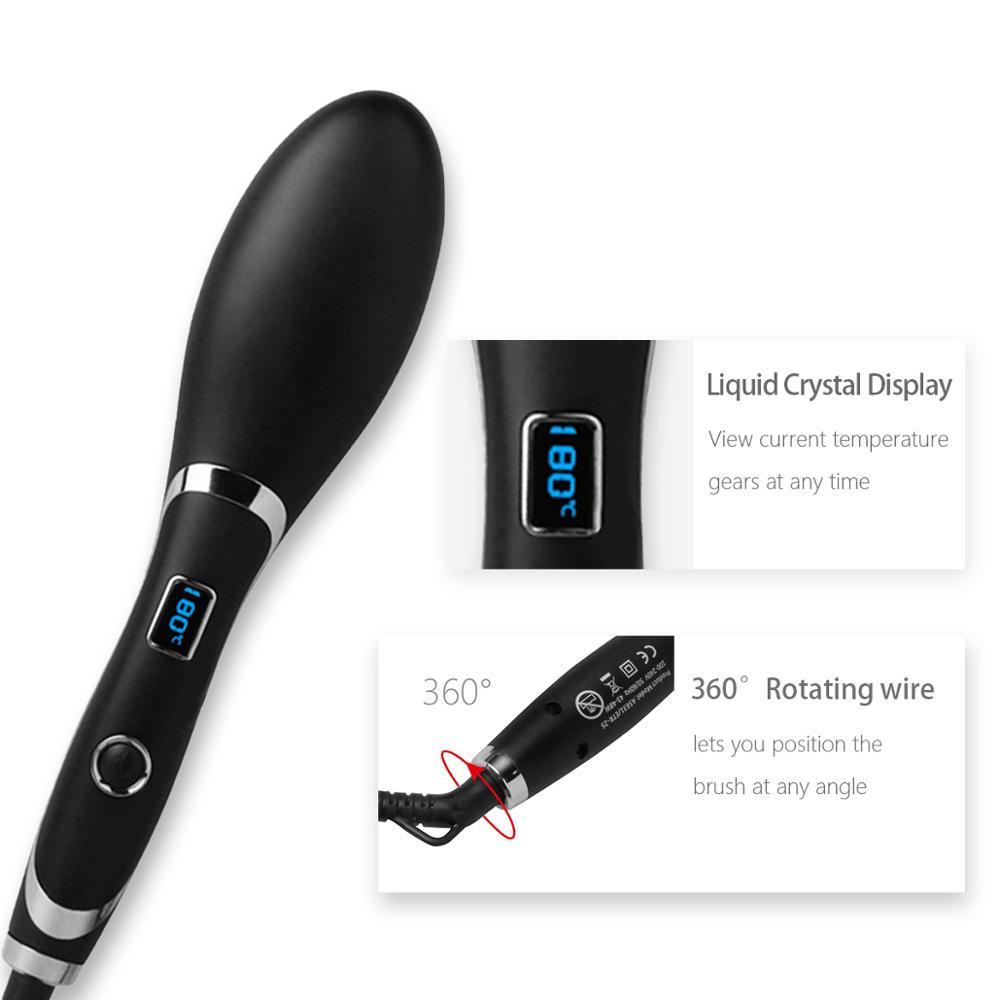 Hair Straightener & Negative Ion Curler – 2-in-1 Styling Tool