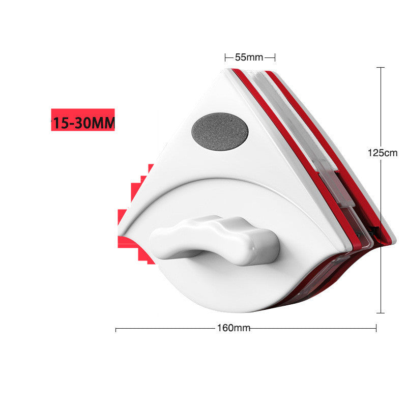 Double-Layer Magnetic Glass Wiper – Strong Cleaning Tool for Windows & Mirrors
