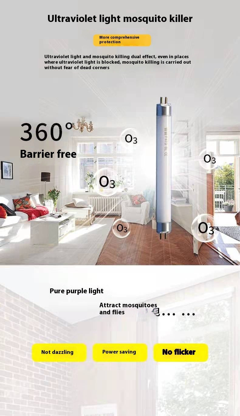 Sticky Catching Style Mosquito Killer Fly-killing Lamp Tube