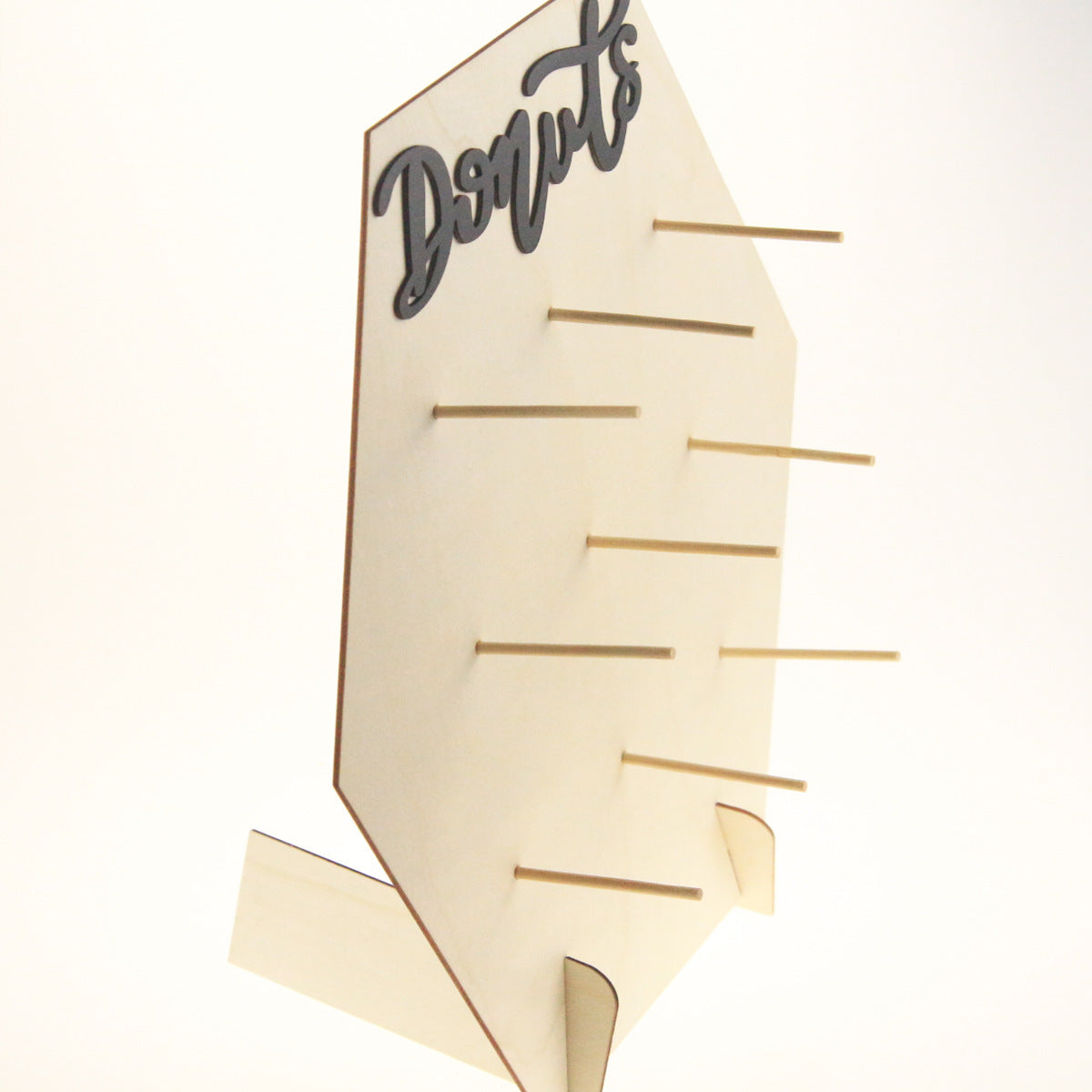 Wooden Doughnut Rack Wedding Supplies