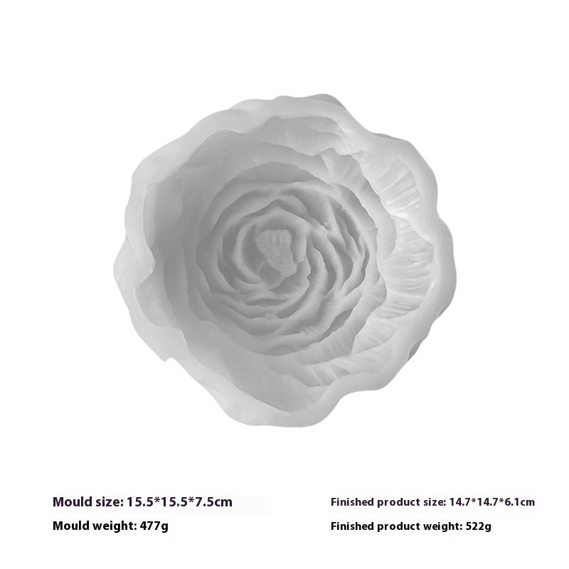 Flower Aromatherapy Candle Silicone Mold DIY