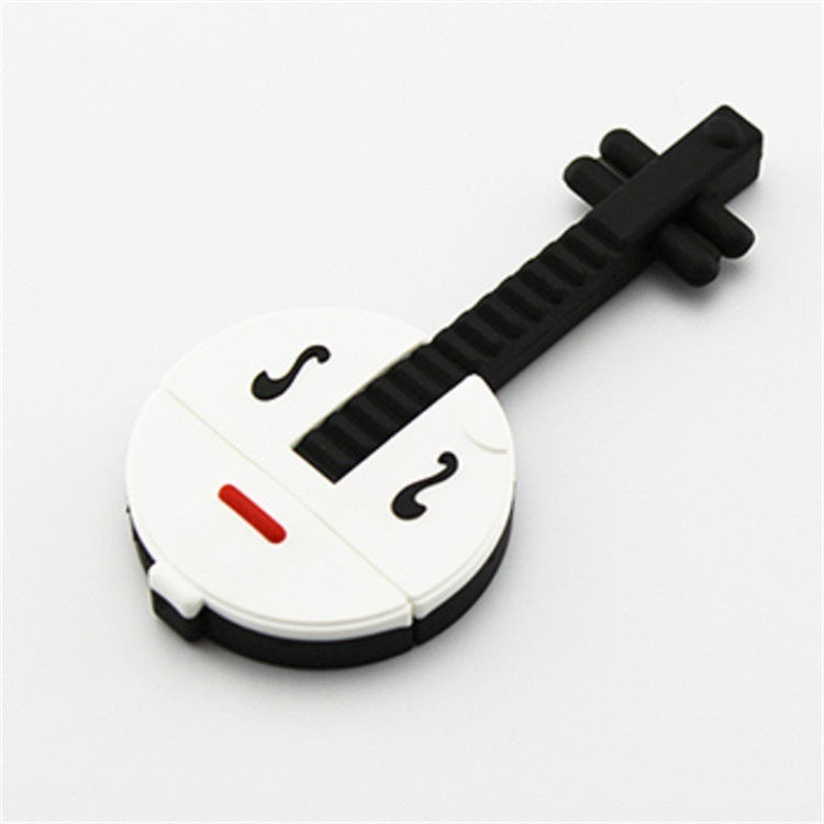 Pipa Instrument USB Flash Drive – PVC Cartoon Novelty, USB 3.0 (16–128GB)