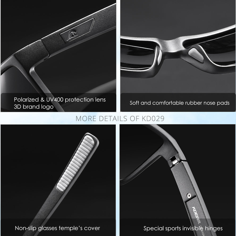 Sports Fishing Glasses with Silicone Nose Pad