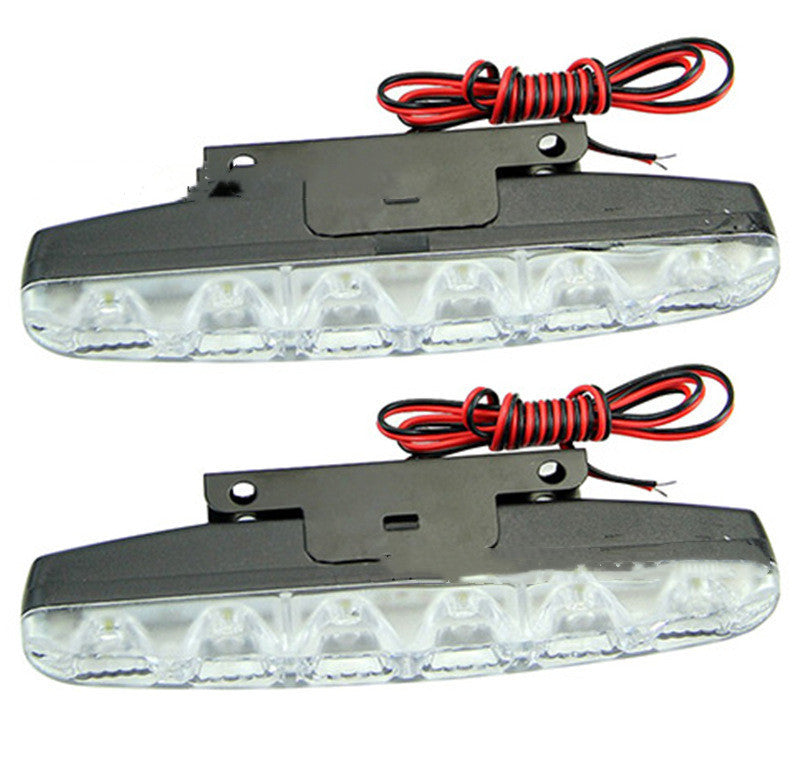 Universal Car Grille 6-LED Daytime Running Light