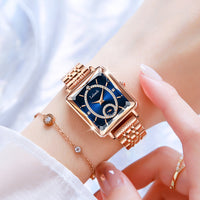 Rose Shell Blue Surface