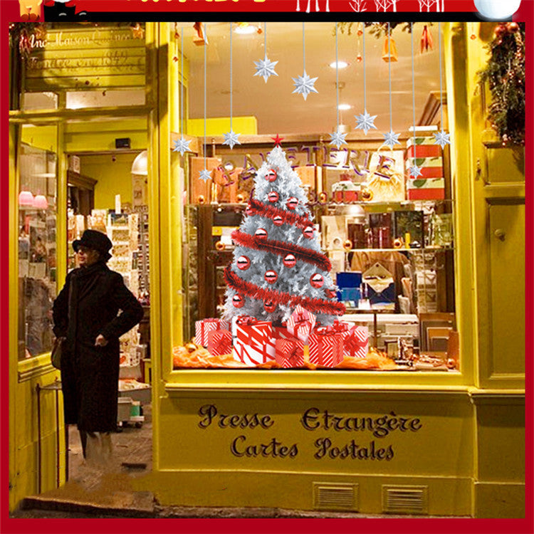 Christmas Store Window Decoration Stickers