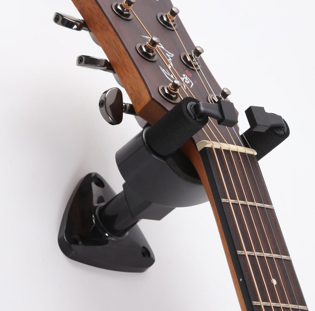 Household Guitar Automatic Lock Wall Hanger Accessories
