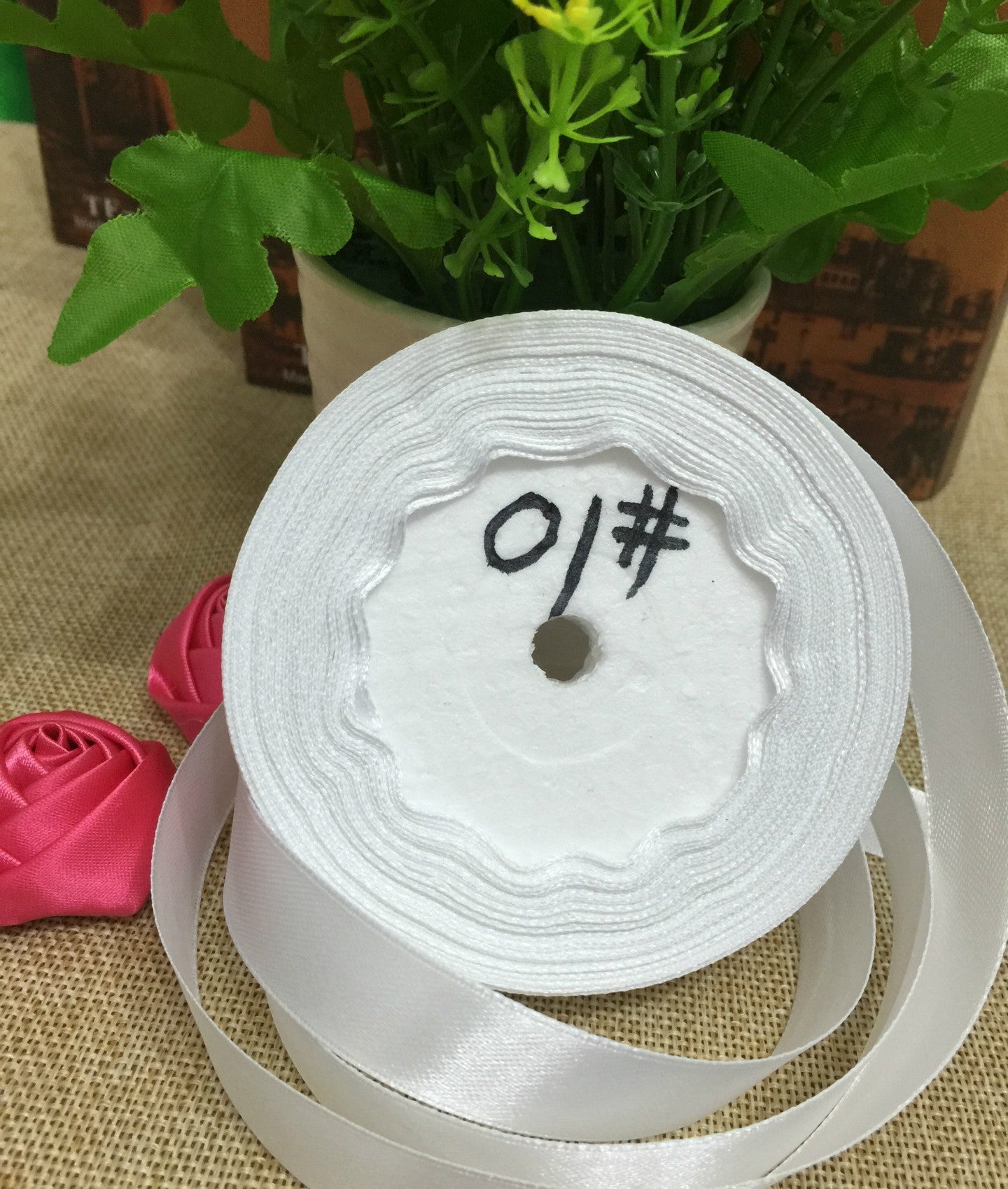 2.5cm Single-Sided Polyester Ribbon Webbing