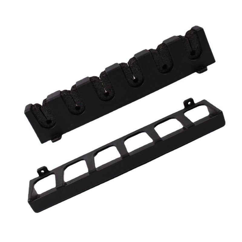 Rod Display Stand Wall-mounted Vertical Wall Fishing Gear Storage Rack