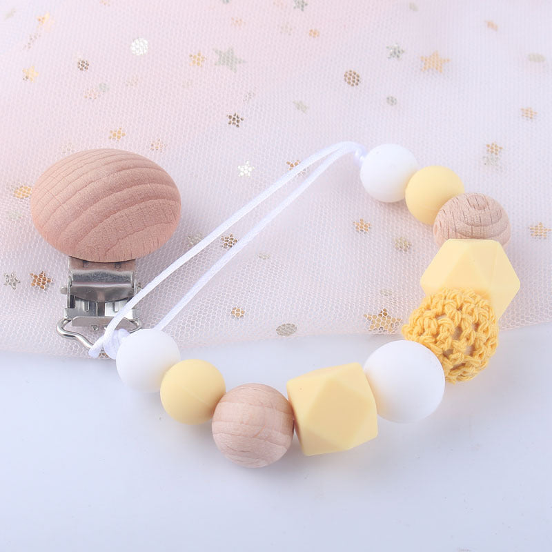 SnugLink Silicone Pacifier Clip – Safe & Stylish Baby Chain Holder
