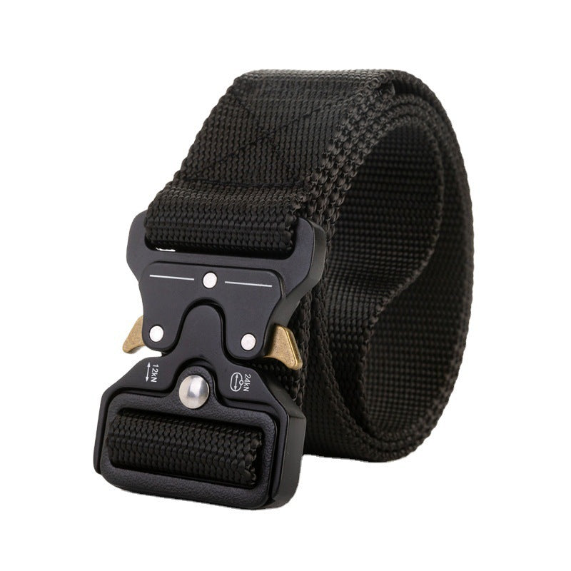 Nylon Tactical Belt – Adjustable Release Buckle