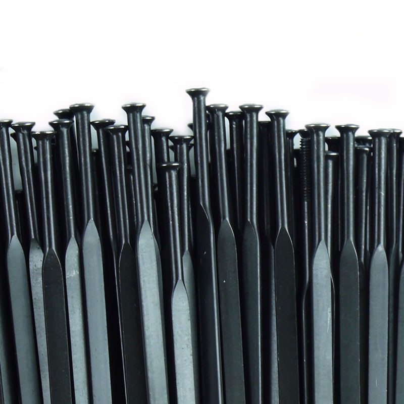 Bicycle flat spokes