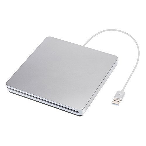 CD-RW Burner External Drive – Compatible with MacOS & Windows