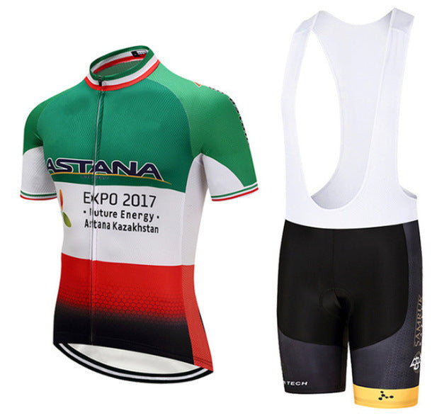 Summer short-sleeved cycling suit