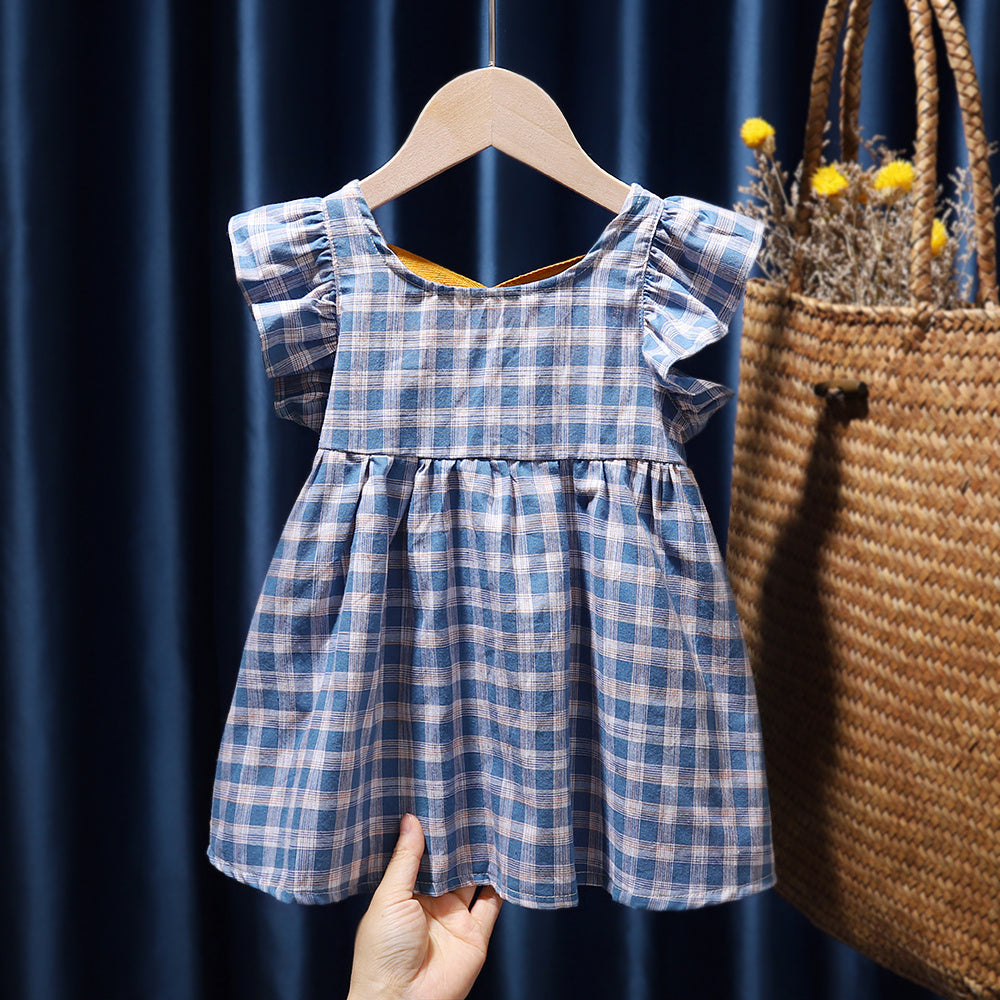 Cross check dress