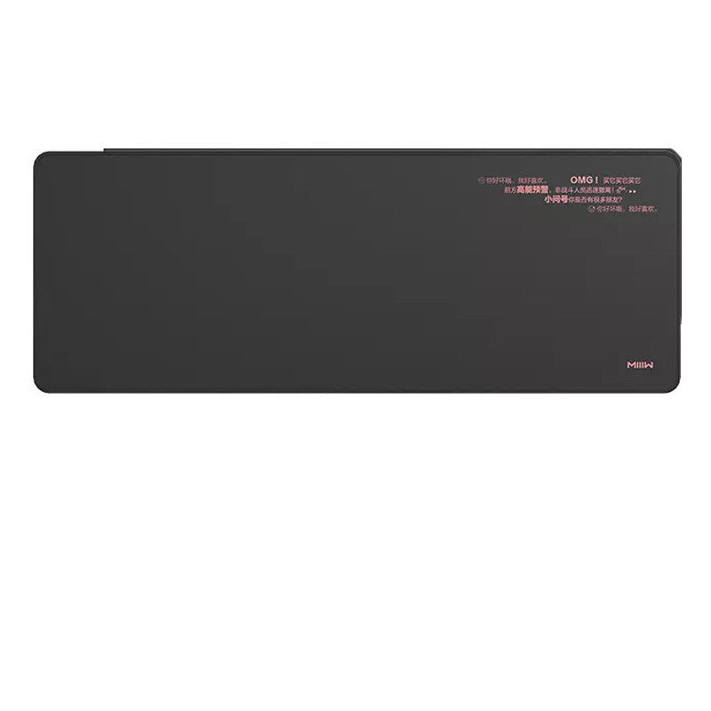 Rubber Cloth Desk Mat Anti Slip Keyboard And Mouse Pad