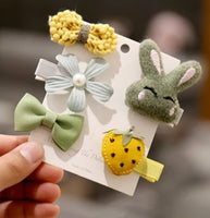 Yellow strawberry green rabbit