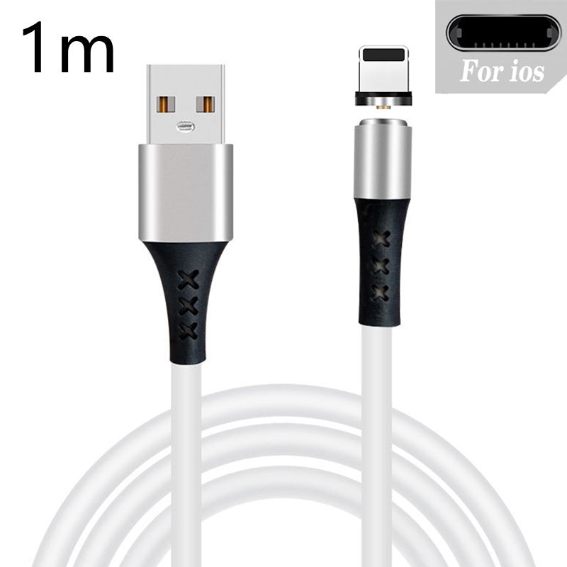 Silicone Fast Charging Mobile Phone Data Cable