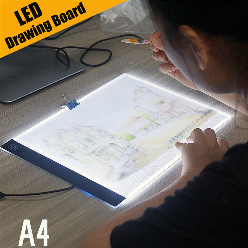 Diamond Painting & Embroidery Tool Set with LED Light Drawing Board