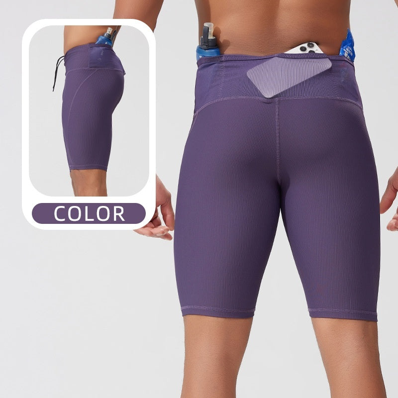 Gradient Cropped Pants – Fashion Workwear Trousers for Men