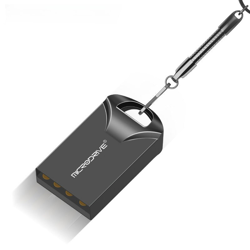 Mini Metal USB Flash Drive – High-Speed USB 3.2, Waterproof Keychain (128GB–1TB)