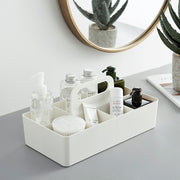Japanese-Style Plastic Storage Basket – Bathroom & Toilet Desktop Organizer