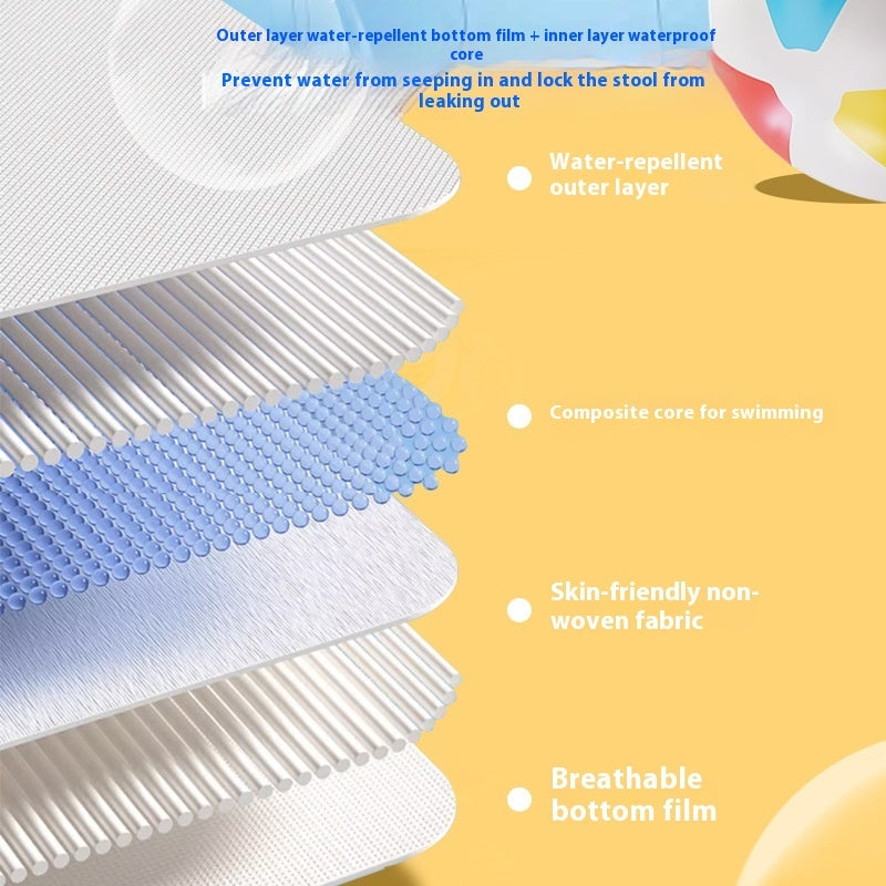 Baby Disposable Swimming Pull Up Diaper Independent Packaging Soft