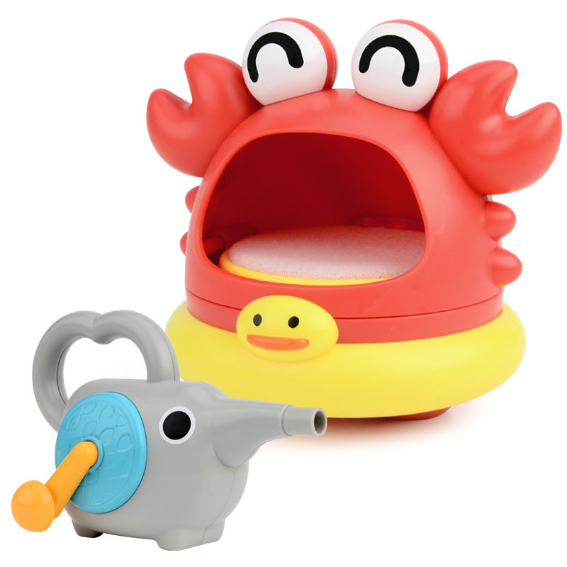 Bubble Machine Baby Bath Toy – Foam Maker and Bubble Blower for Bathtub, Pool, and Kids’ Water Play Games Toy Set