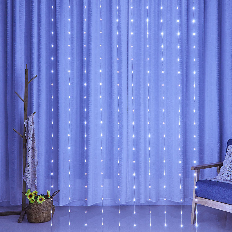 Rubber Covered Wire LED Flowing Waterfall Lights for Decor