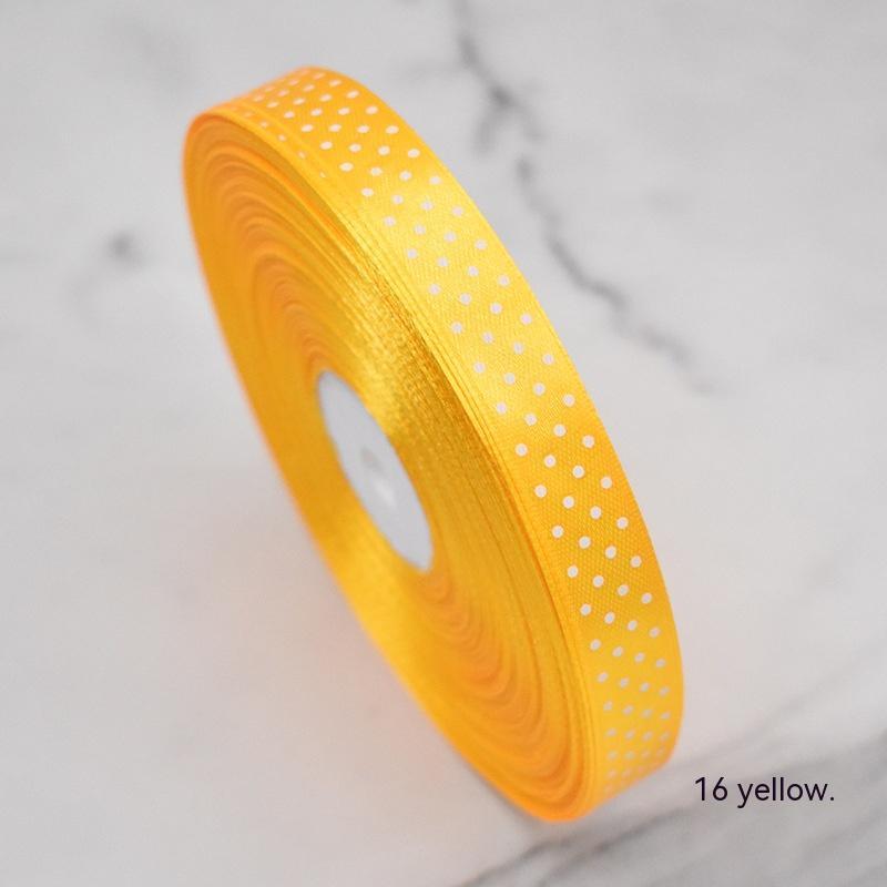 Handmade Bow Polka Dot Ribbon – Craft, Gift Wrapping, and Sewing Accessories