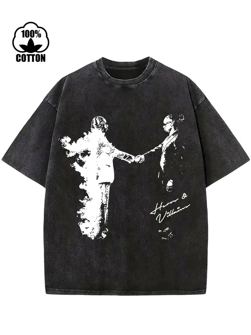 Men's Printed Short Sleeved Shirt